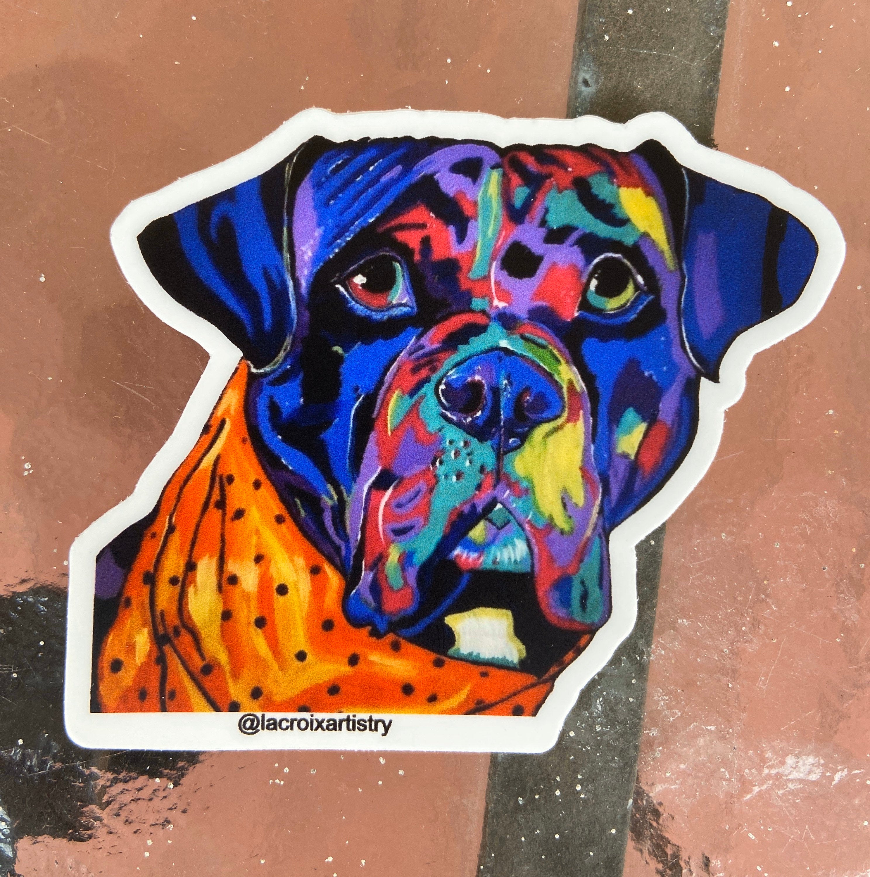 Meatball Dog Sticker