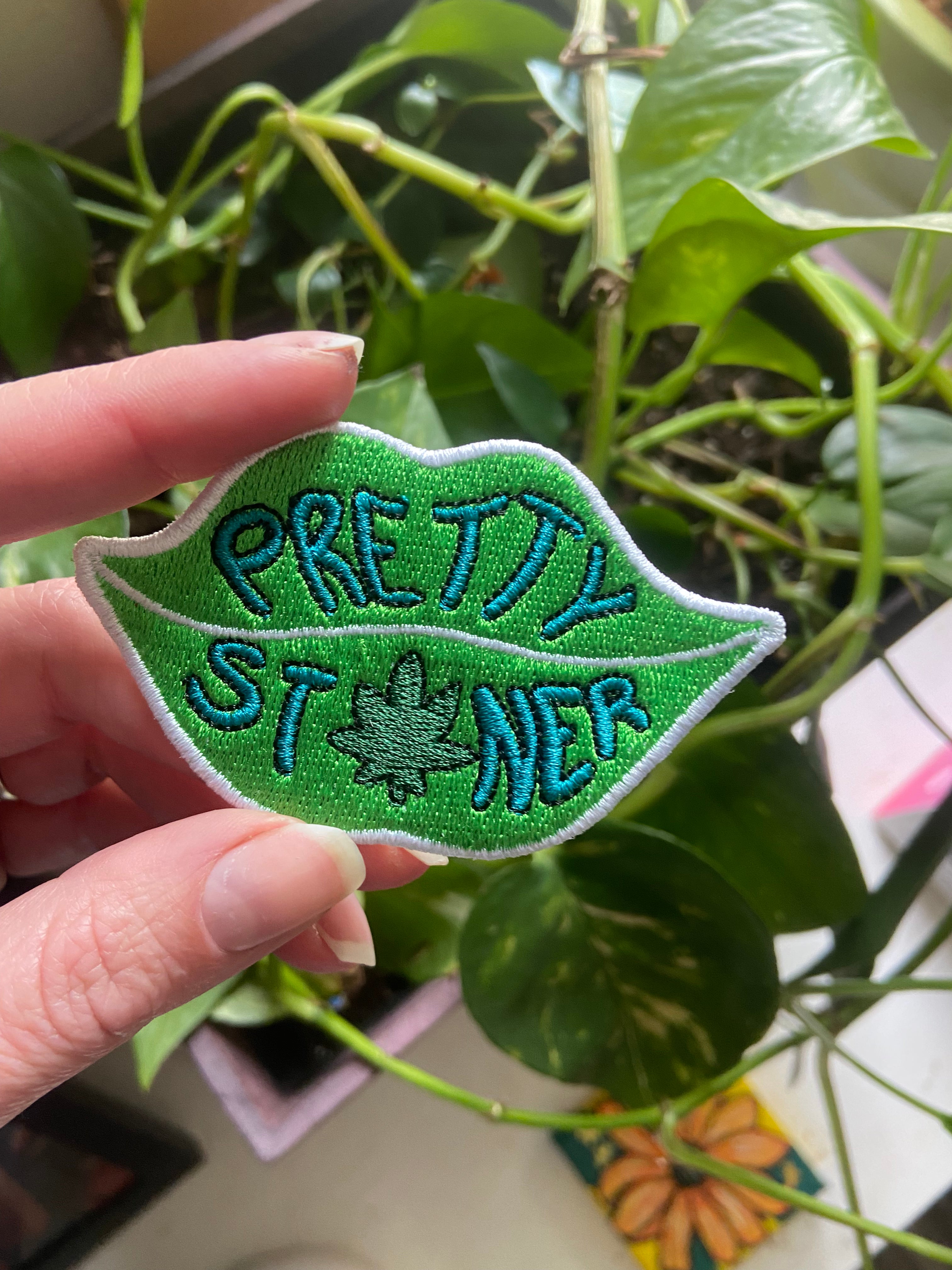 Pretty Stoner Embroidery Patch