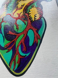 Anatomical Hypercolor Heart