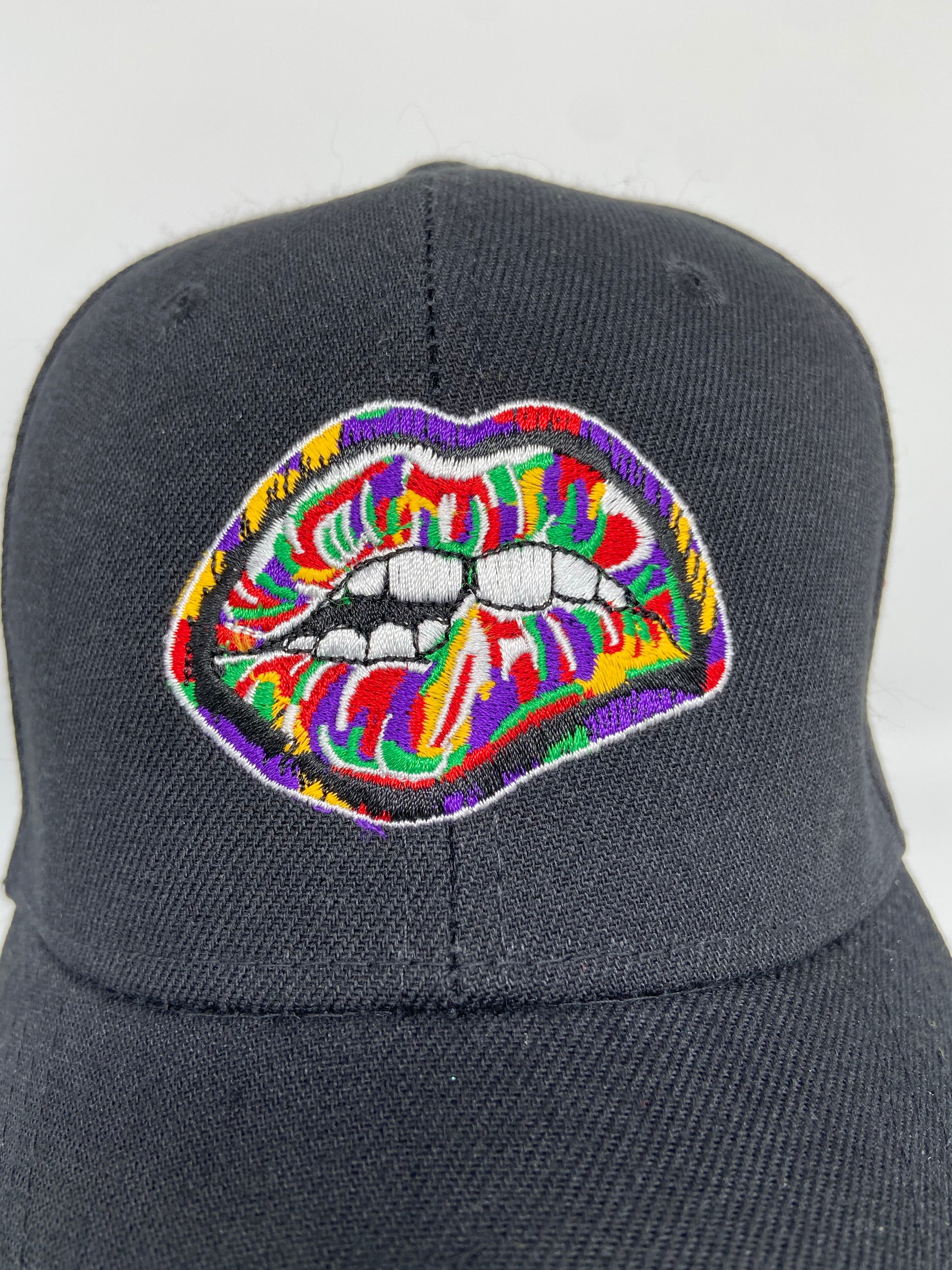 Dirty Mind embroidered ponytail black baseball hat